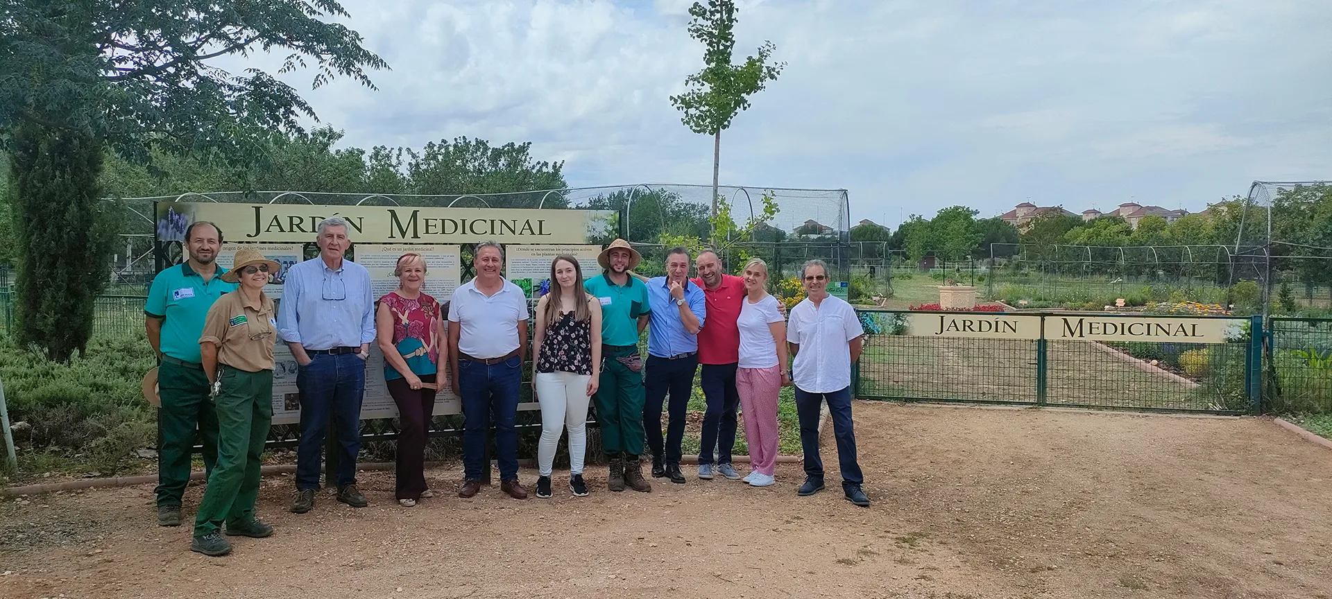 Inauguración Jardín Medicinal Alcalá de Henares